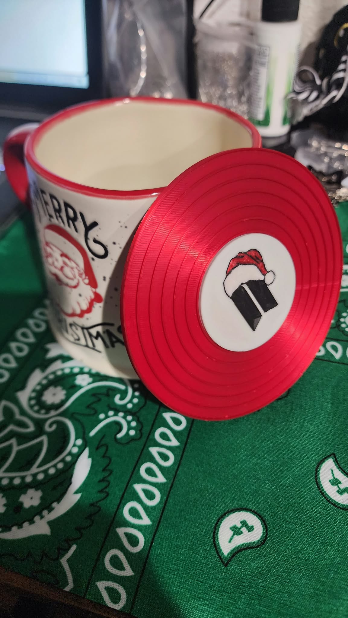 V Inspired Vinyl Coaster - Tap to play - PREORDER TO SHIP 11/30