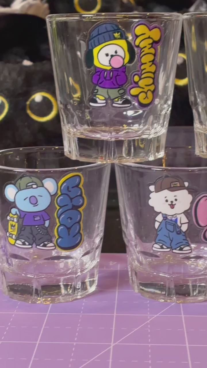 Soju Shot Glass Set of 7 - PREORDERS TO SHIP 11/30