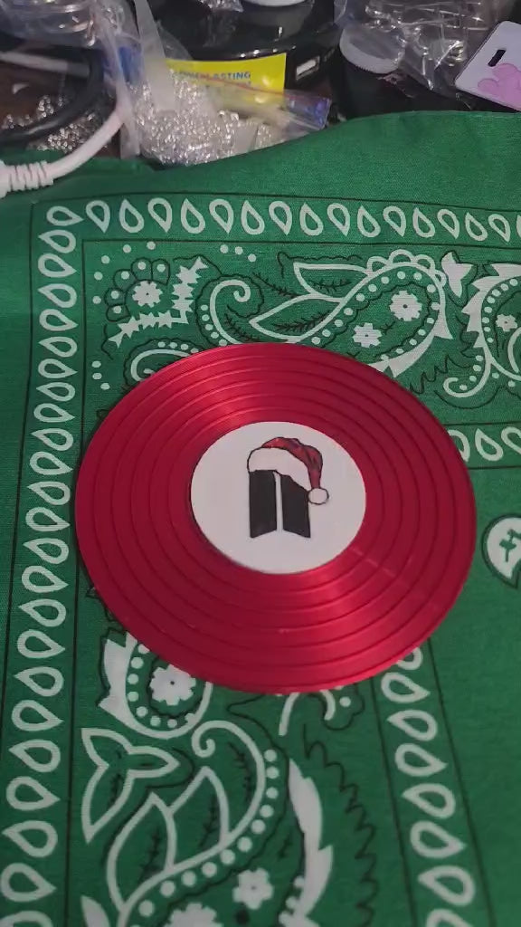 V Inspired Vinyl Coaster - Tap to play - PREORDER TO SHIP 11/30